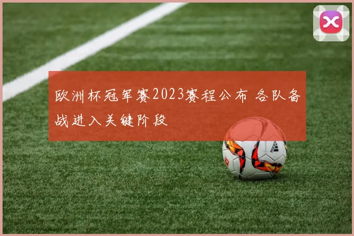 欧洲杯冠军赛2023赛程公布 各队备战进入关键阶段